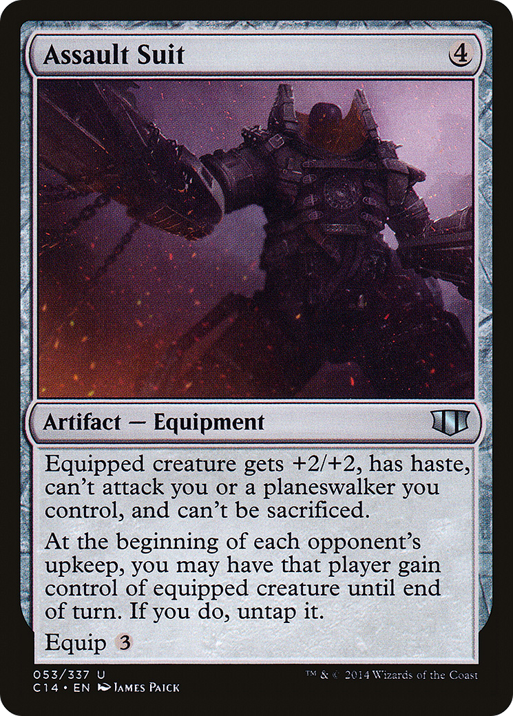 {C} Assault Suit [Commander 2014][C14 053]