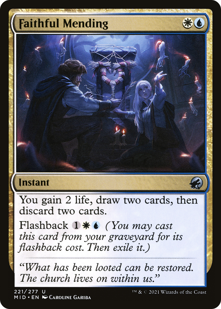 {C} Faithful Mending [Innistrad: Midnight Hunt][MID 221]