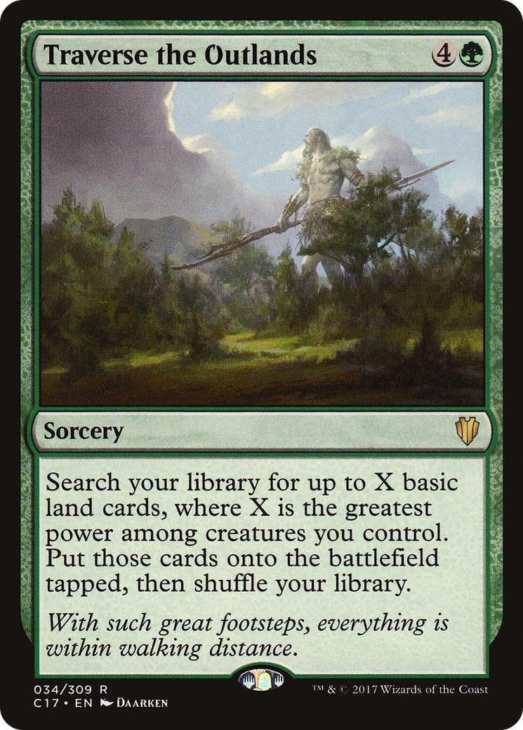 {R} Traverse the Outlands [Commander 2017][C17 034] - Misty Mountain Games