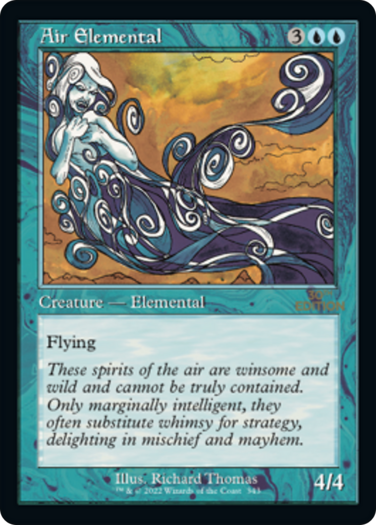 {C} Air Elemental (Retro) [30th Anniversary Edition][30A 343]