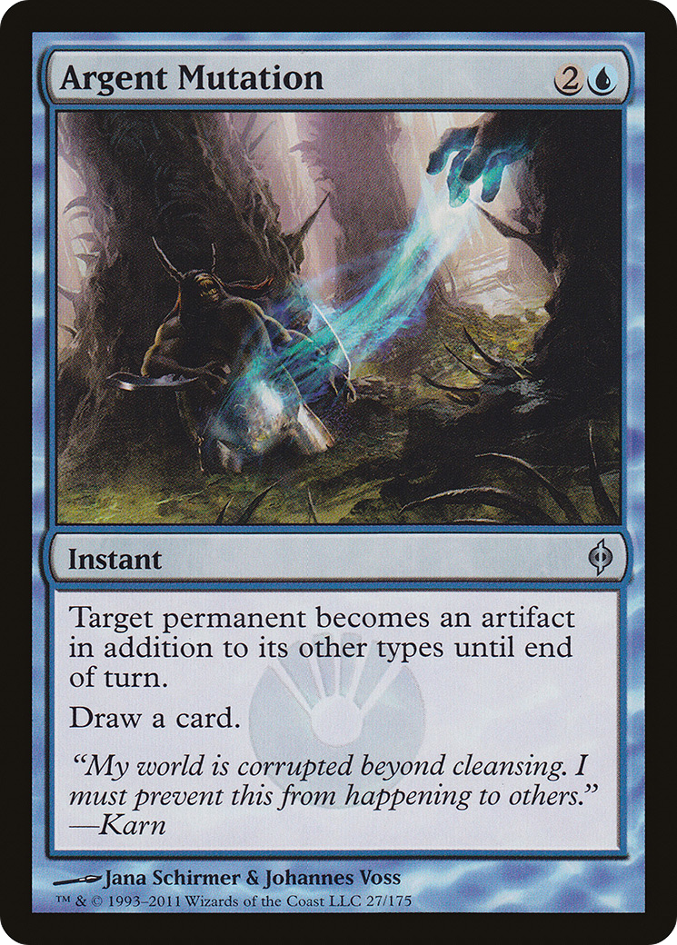 {C} Argent Mutation [New Phyrexia][NPH 027]