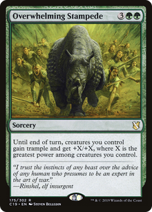 {R} Overwhelming Stampede [Commander 2019][C19 175] - Misty Mountain Games