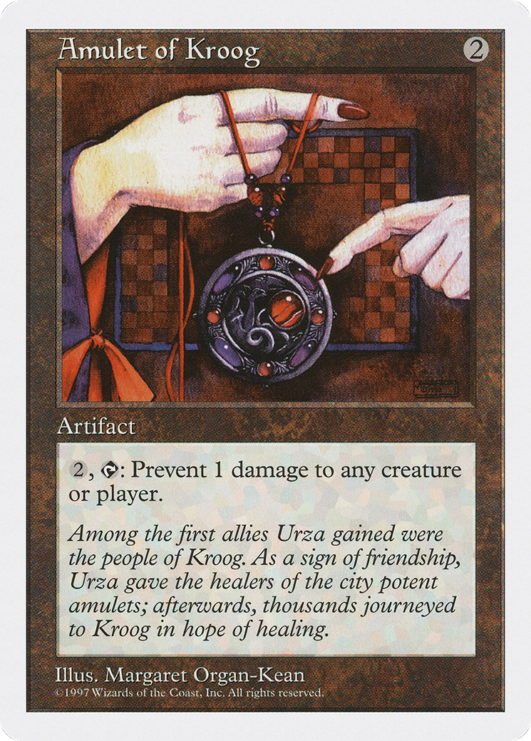 {C} Amulet of Kroog [Fifth Edition][5ED 347]
