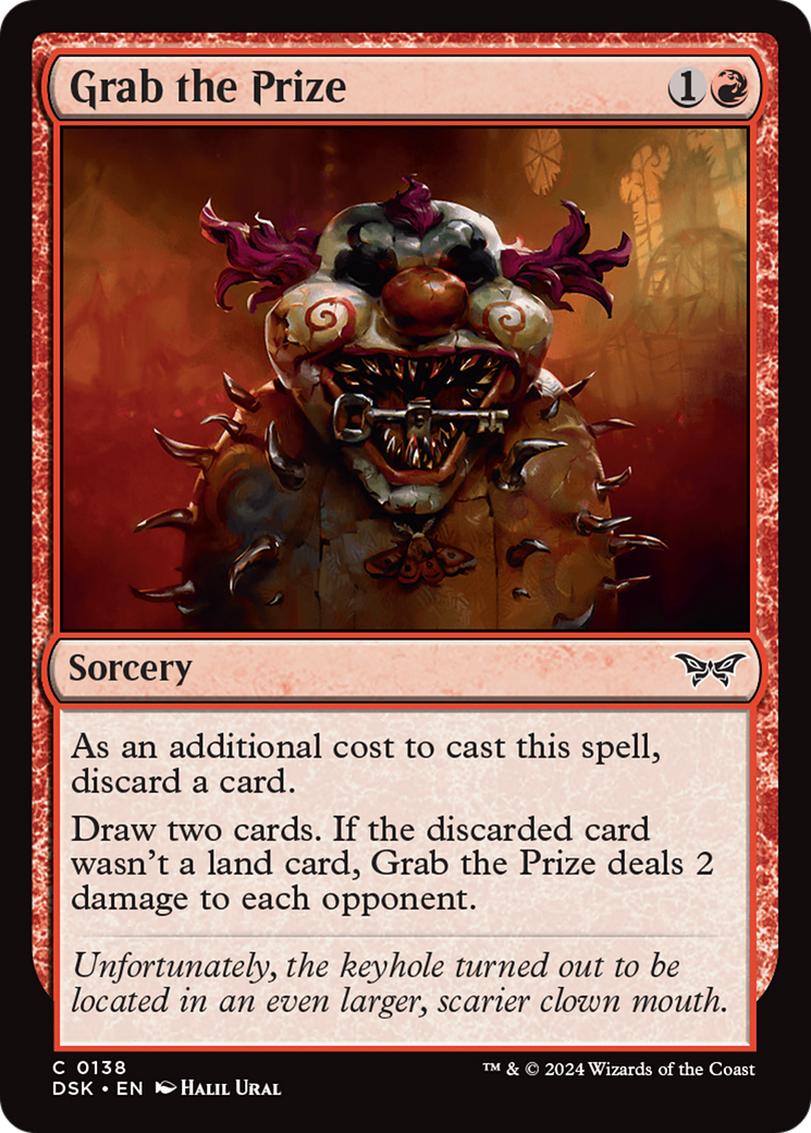{@C} Grab the Prize [Duskmourn: House of Horror][DSK 138]