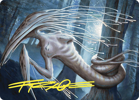{A} Manaweft Sliver Art Card (Gold-Stamped Signature) [Commander Masters Art Series][GS ACMM 081]
