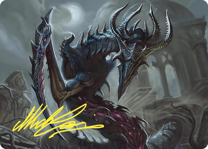 {A} Crypt Sliver Art Card (Gold-Stamped Signature) [Commander Masters Art Series][GS ACMM 077]