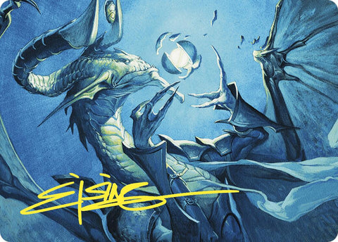 {A} Deep Analysis Art Card (Gold-Stamped Signature) [Commander Masters Art Series][GS ACMM 007]