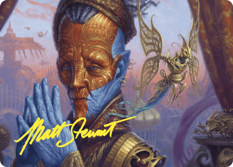 {A} Padeem, Consul of Innovation Art Card (Gold-Stamped Signature) [Commander Masters Art Series][GS ACMM 008]
