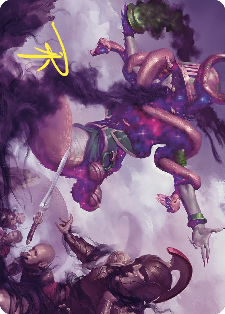 {A} Extinguish All Hope Art Card (Gold-Stamped Signature) [Commander Masters Art Series][GS ACMM 018]
