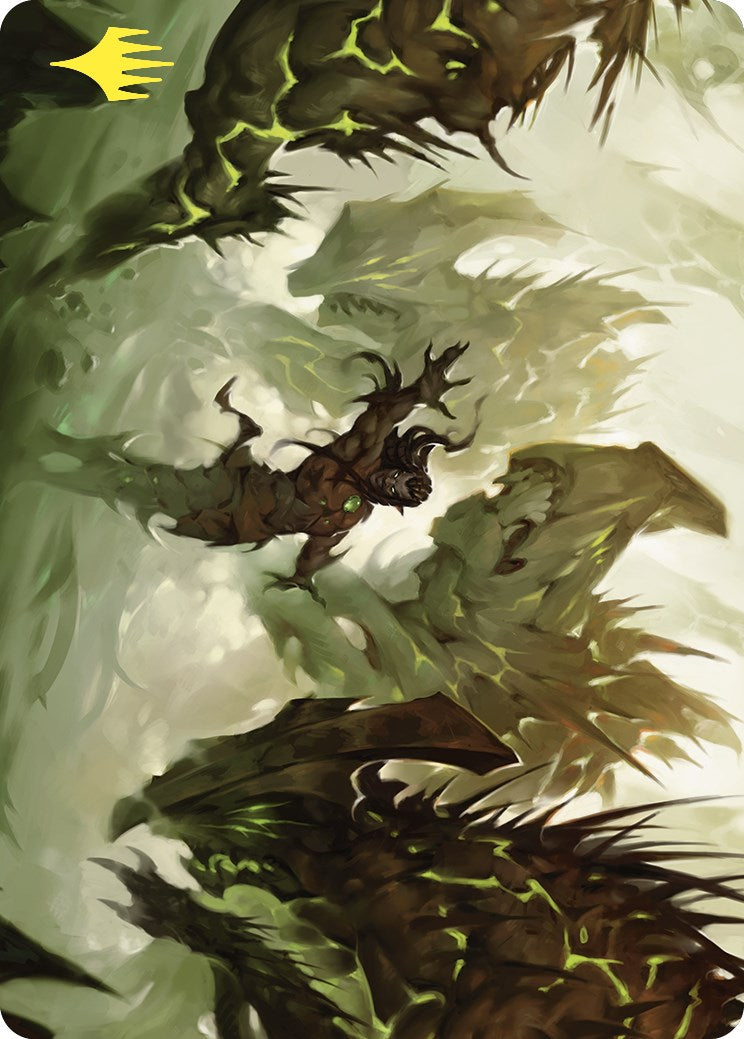 {A} Ezuri's Predation Art Card (Gold-Stamped) [Commander Masters Art Series][GS ACMM 023]