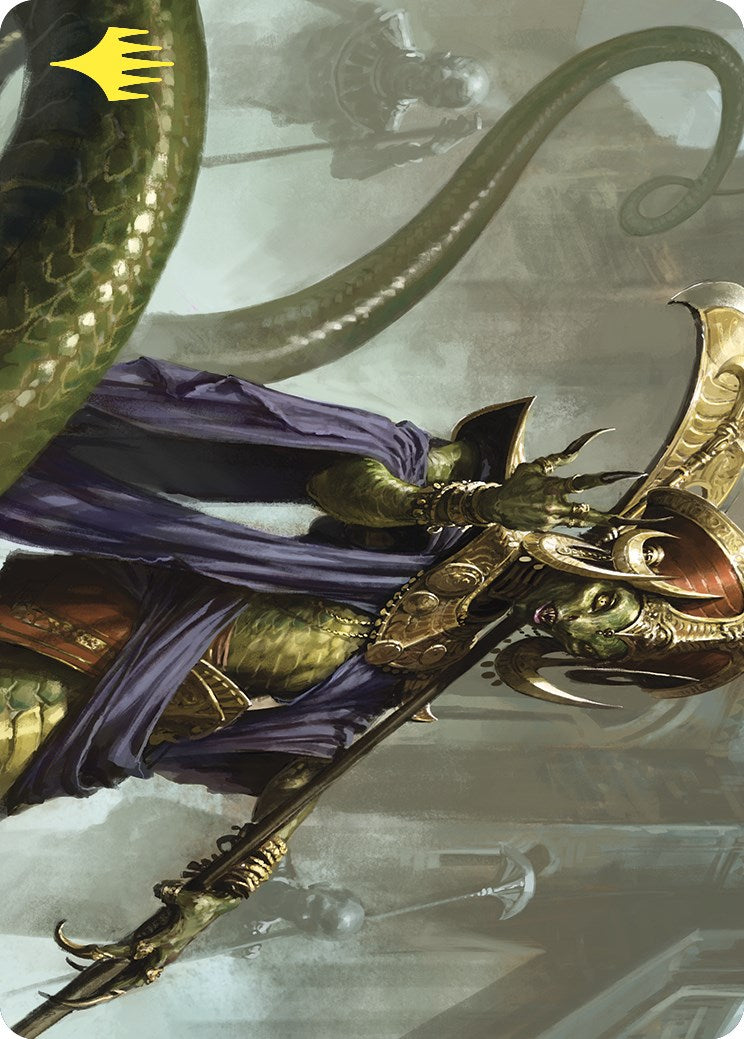 {A} Sidisi, Brood Tyrant Art Card (Gold-Stamped) [Commander Masters Art Series][GS ACMM 029]