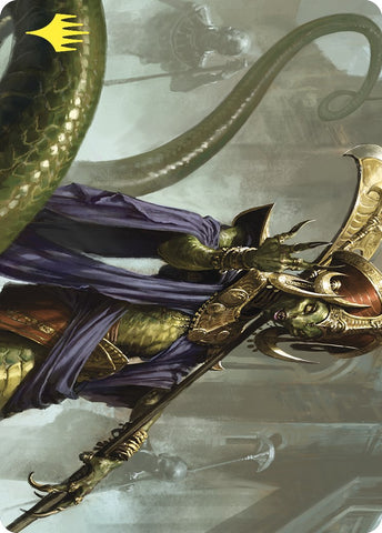 {A} Sidisi, Brood Tyrant Art Card (Gold-Stamped) [Commander Masters Art Series][GS ACMM 029]