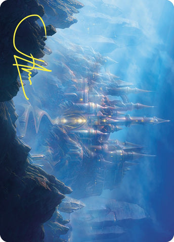 {A} Opal Palace Art Card (Gold-Stamped Signature) [Commander Masters Art Series][GS ACMM 030]
