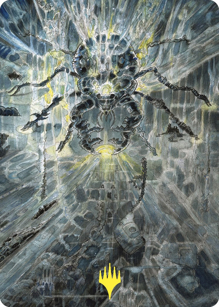 {A} Darksteel Mutation Art Card (Gold-Stamped) [Commander Masters Art Series][GS ACMM 031]