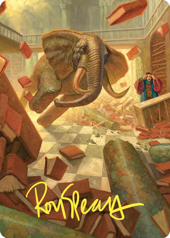 {A} Generous Gift Art Card (Gold-Stamped Signature) [Commander Masters Art Series][GS ACMM 032]