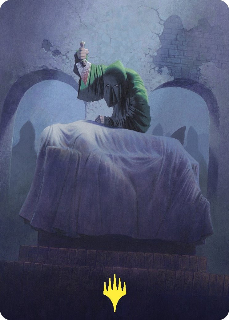 {A} Grave Pact Art Card (2) (Gold-Stamped) [Commander Masters Art Series][GS ACMM 038]
