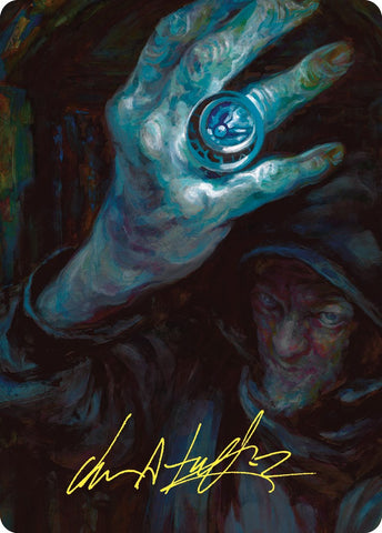 {A} Arcane Signet Art Card (Gold-Stamped Signature) [Commander Masters Art Series][GS ACMM 044]