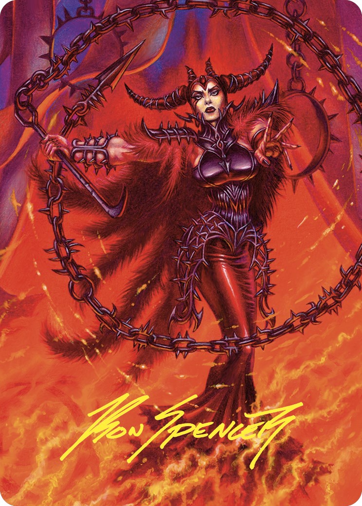 {A} Deadly Rollick Art Card (Gold-Stamped Signature) [Commander Masters Art Series][GS ACMM 063]