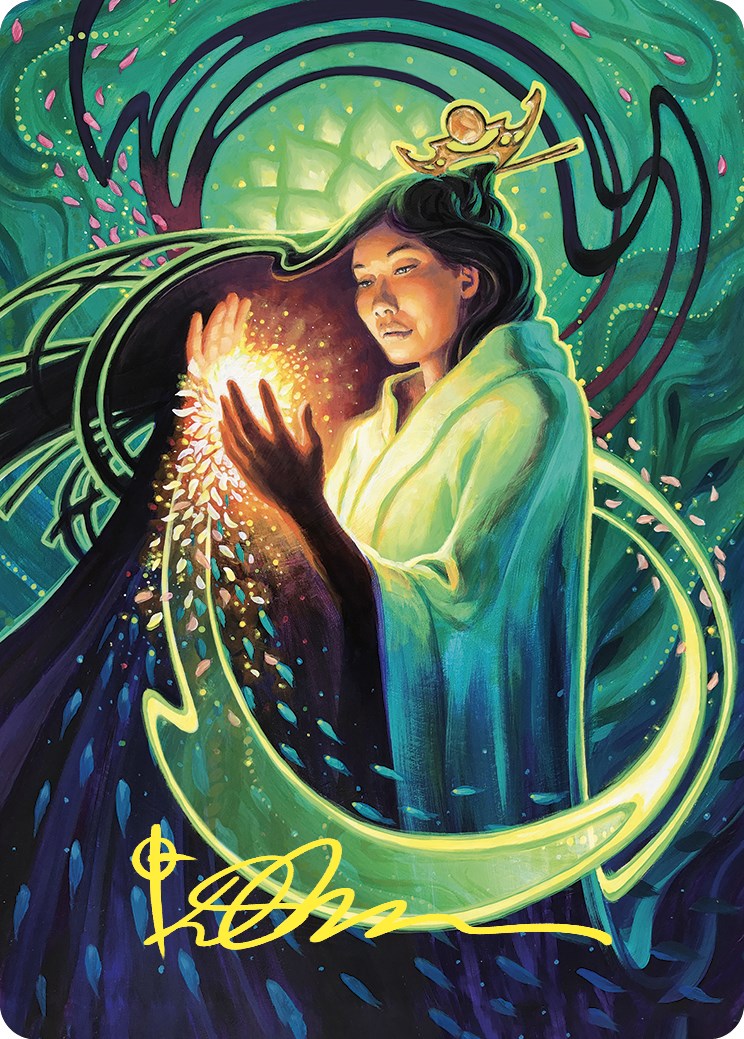 {A} Obscuring Haze Art Card (Gold-Stamped Signature) [Commander Masters Art Series][GS ACMM 069]