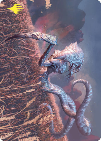 {A} Bonescythe Sliver Art Card (Gold-Stamped) [Commander Masters Art Series][GS ACMM 075]