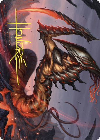 {A} Blade Sliver Art Card (Gold-Stamped Signature) [Commander Masters Art Series][GS ACMM 078]