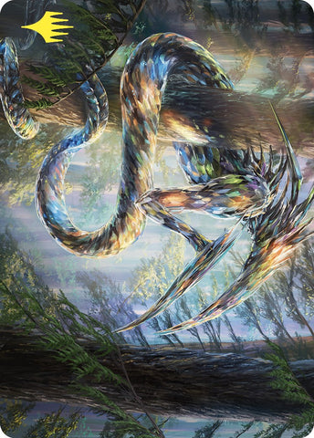 {A} Gemhide Sliver Art Card (Gold-Stamped) [Commander Masters Art Series][GS ACMM 080]