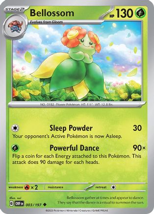 [PKM] Bellossom 3 - SV03 Obsidian Flames