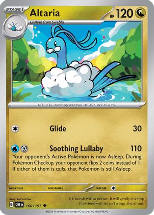 [PKM] Altaria (160/197) [Scarlet & Violet: Obsidian Flames]