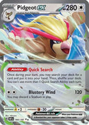 Pidgeot ex (164/197) - SV03 Obsidian Flames Holofoil