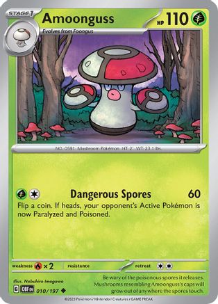 [PKM] Amoonguss 10 - SV03 Obsidian Flames