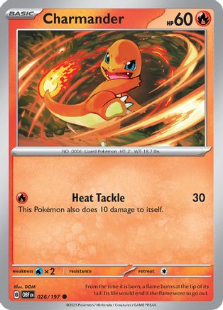 [PKM] Charmander 26 - SV03 Obsidian Flames
