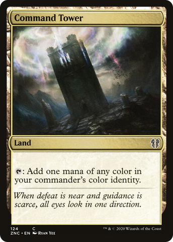 {C} Command Tower [Zendikar Rising Commander][ZNC 124]