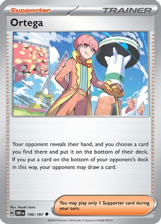 [PKM] Ortega (190/197) [Scarlet & Violet: Obsidian Flames]