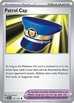 [PKM] Patrol Cap 191 - SV03 Obsidian Flames