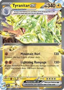 [PKM] Tyranitar ex 66 - SV03 Obsidian Flames Holofoil