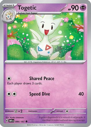 [PKM] Togetic 84 - SV03 Obsidian Flames