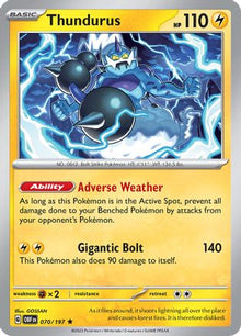 [PKM] Thundurus 70 - SV03 Obsidian Flames Holofoil