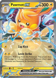 [PKM] Pawmot ex 73 - SV03 Obsidian Flames Holofoil