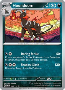 [PKM] Houndoom 133 - SV03 Obsidian Flames