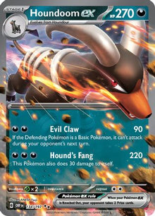 [PKM] Houndoom ex 134 - SV03 Obsidian Flames Holofoil