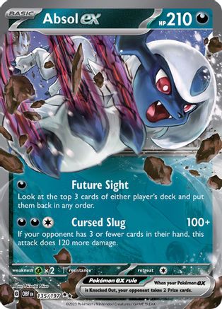 [PKM] Absol ex - 135/197 135 - SV03 Obsidian Flames Holofoil