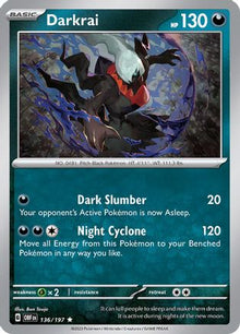 [PKM] Darkrai 136 - SV03 Obsidian Flames Holofoil