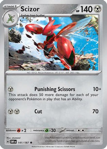 [PKM] Scizor 141 - SV03 Obsidian Flames Holofoil