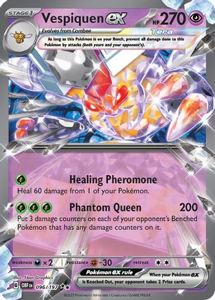 [PKM] Vespiquen ex 96 - SV03 Obsidian Flames Holofoil