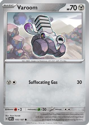 [PKM] Varoom (155/197) [Scarlet & Violet: Obsidian Flames]