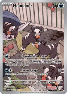 [PKM] Houndour - 204/197 204 - SV03 Obsidian Flames Holofoil