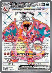 [PKM] Charizard ex - 215/197 215 - SV03 Obsidian Flames Holofoil