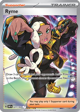[PKM] Ryme - 221/197 221 - SV03 Obsidian Flames Holofoil