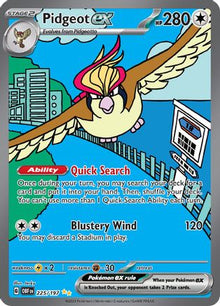 [PKM] Pidgeot ex - 225/197 225 - SV03 Obsidian Flames Holofoil