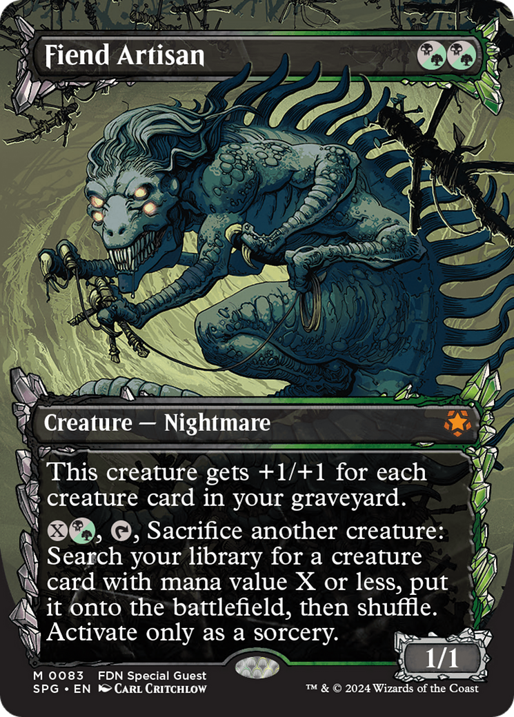 {R} Fiend Artisan (Showcase) [Foundations Special Guests][SPG 083]